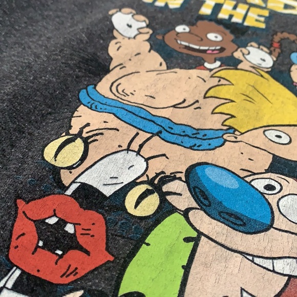 Nickelodeon 90’s Characters MulticolourGraphic T-Shirt - Picture 6 of 7